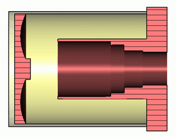 図2：アンテナ給電部の断面図