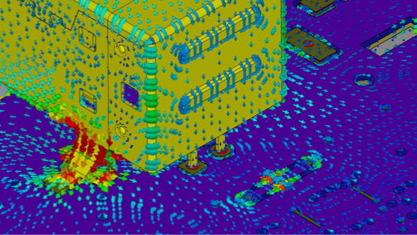 【製品特長】<br>EMCシュミレーション