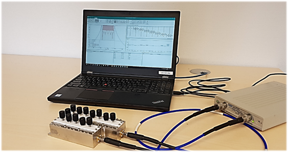 コンパクトVNA（Vector Network Analyzer）とFD3Dを連携したリアルタイムチューニング